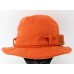 PandAmerica Hat Orange Bucket Fairfield Califernia Ladies Fashion Buckle   eb-84909551